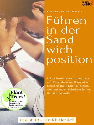 cover image of Führen in der Sandwichposition